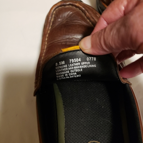 Timberland Men's Loafers Brown 8.5 Leather - Picture 4 of 11